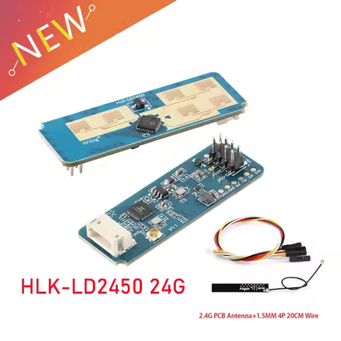 HLK-LD2450 24G MM Wave Human Body Motion Tracking Trajectory Radar Sensor Module LD2450 Sensing Dist