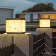 Pillar Headlight New Style Pillar Garden Pillar Light Villa Wall Light Waterproof Solar Simple Gate 