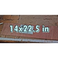 14x22.5 inches marine plywood