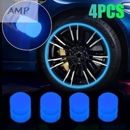 Luminous Auto Car Tire Valve Cap Vehicle Wheel Prank Dust Cover Glow Cover X4