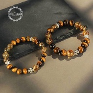 Crystal Bracelet Lucky Bracelet Couple Bracelet Yellow Water Bracelet Female Lucky Lucky Yellow Tige