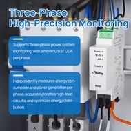 Shelly Pro 3EM (400A) Wi-Fi & LAN 3-Phase Smart Energy Meter 2-Way Consumption Home Automation Bluet