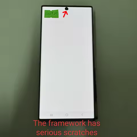 Second-hand LCD display screen compatible with Galaxy S22 Ultra display screen SM-S908F S908U/D/S, A