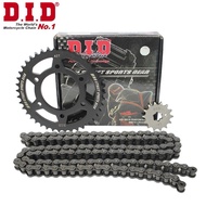 DID Exciter 150 chain sprocket – DID HDN 10mm black chain