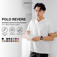 Common Goods Short Sleeve ReverePOLO - White