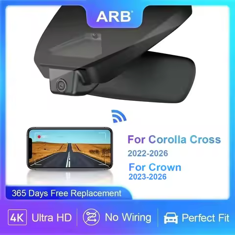 Dash Camera for Toyota Corolla Cross 2022-2026 / Crown 2023-2026, ARB 4K 2160P UHD Car DVR Control b