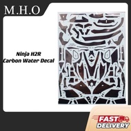 Ninja H2R Carbon Fiber Water Decal For Tamiya 1/12 Ninja H2R 14131 Motorcycle Model Kit