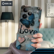 Case hp REALME GT 7 5G Latest GT 7T 5G/ 2025 - Butterfly Case Motif - Casing - Softcase REALME GT 7T