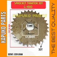 SPROCKET 30 GIGI G1000 TRAKTOR KUBOTA