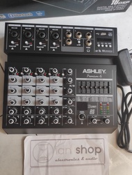 Mixer Audio Ashley Premium6 6 Channel USB Bluetooth Efek 16 DSP