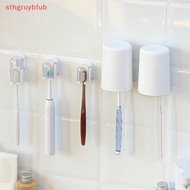 STHB 1pcs Toothbrush Holder Easy Install Dustproof Toothbrush Holder Feature Essential For Home Dustproof Toothbrush Storage Box SG