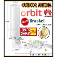 Outdoor WiFi Modem Router Antenna GSM 4G LTE Dual SMA Male 15m