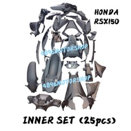 HLD HONDA RSX RSX150 RSX-150 COVER INNER SET INNERSET COMPLETE SET  ( 24 PCS)