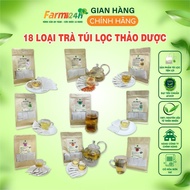 [18 Types] Herbal Filter Bag Tea, 100% Natural, Diverse, Convenient, Company Goods, Suitable As Gifts I Farm24h