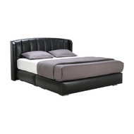 INDEX LIVING MALL เตียงนอน PVC รุ่นเวอเธีย ขนาด 5 ฟุต -