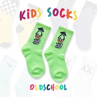 Mohaki - Oldschool Kids Socks with Plankton Motif New - AK104