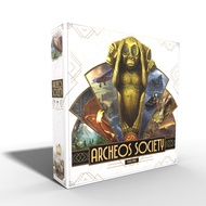Archeos Society Board Game - Archeology Themed Strategy Game, Exploration Game, Fun Family Game for 