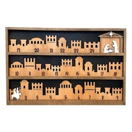 【SUNNY2015 SHIPPING】Nativity Calendar Christmas Holiday Calendar Countdown to Religious Holidays Chr