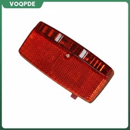[voqpde] Cycle Rear Light Reflective Design Bike Rear Light for Night Riding, Road Biking
