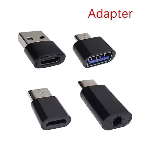 USB To Type C OTG Adapter USB USB-C Male To Micro USB Type-c Female Converter For Macbook Samsung S2