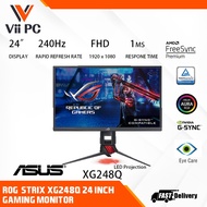 ASUS ROG Strix XG248Q 23.8” Full HD 1080p 240Hz 1ms Eye Care G-SYNC compatible FreeSync Esports Gami