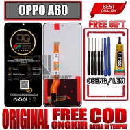 LAYAR FREE/ FREE GLUE + SCREWDRIVER LCD TOUCHSCREEN OPPO A60 TOUCH SCREEN A60 FULLSET OEM QUALITY Or