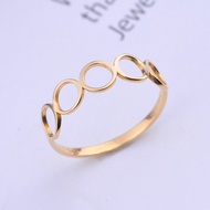 14k Gold Ring Women's Hollow Jewelry