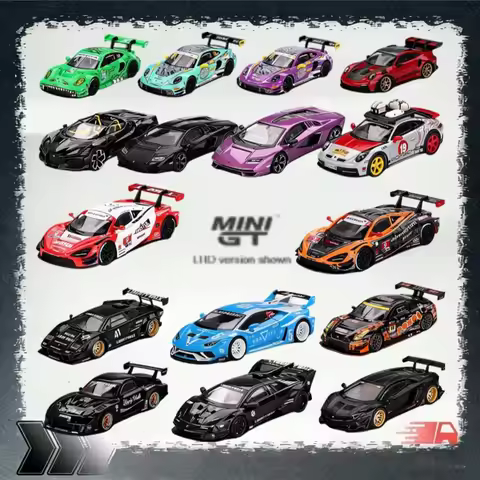 [In Stock] MINI GT 1:64 Lamborghini BMW Cast Alloy Car Model, Festival Gift, Collection of Collectib