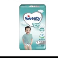 Pampers Sweety Pants Silver L 26