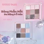 GOGO TALES Weaving Dreams GT801 9-pan Eyeshadow Palette - GOGOTALES