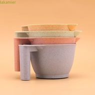 LAKAMMY Coloring Mixing Dye Bowl, Wheat Straw Large Capacity Hair Dying Container,  Styling Accessor