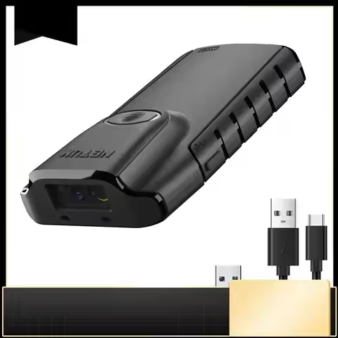 NETUM Wireless CCD Barcode Scanner And E800 Bluetooth 2D QR Bar Code Reader PDF417 Scanner For Mobil