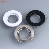 [dddxce] LED Downlights Frame Round Fixture Adjustable Downlight Led Holders Cutout For GU10 Bulb Ho