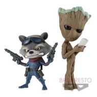 <Ohtoys> 日版 Marvel Fluffy Puffy 樹人 火箭浣熊 全2款 Qposket 復仇者聯盟 shf
