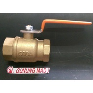 ONDA 1" BRASS BALL VALVE / STOP FAUCET / STOP FAUCET 1 inch