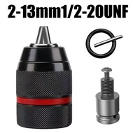 0.8-10mm Drill Chuck Keyless Drill Chuck 3/8-24UNF Self-tighten Drill Chuck For Hand Electric Cordle