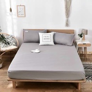 Bộ grap giường và vỏ gối Cotton Tici ga gối Cotton thun lạnh Hàn Quốc đủ size drap nệm