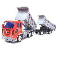 รถพ่วง 2 ตอน ของเล่น รถเด็กเล่น มีลาน ยาว 58 ซม ตรงปก พร้อมส่ง จากไทยง 941