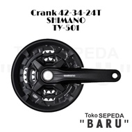 TB - Crank SHIMANO 42T TY-501 Rotel/ Original