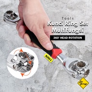 Wrench Ring Set 8 10 11 13 14 16 17 19 Multifunction Tinger Wrench