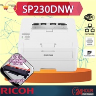 Ricoh SP230DNw 230DNw SP230  30ppm A4 Black and White Laser Printer FOC 1 COMPATIBLE TONER