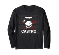 Fidel Castro Cuba Revolution Latin America Long Sleeve T-Shirt