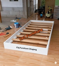 Dipan kayu Lesehan/Dipan pendek/Tempat tidur kayu asli/Ranjang kayu tanpa sandaran/Ranjnag kayu/Temp