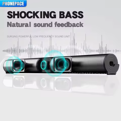 TV Sound Bar Home Theater Sound System Bluetooth Speaker Computer Speakers for TV Soundbar Box Subwo