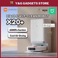 Xiaomi Robot Vacuum X20+ | X20 Pro | X20 Max | Auto mop lifting | App control | Auto mop pad washing