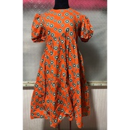 72-EMO clearance - tropical bymo fruit dress - Size M