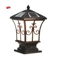 Solar Pillar Light Outdoor Dusk to Dawn Outdoor Solar Lamps