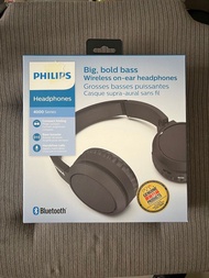 Philips Wireless on-ear headphones bluetooth 飛利浦藍芽耳機