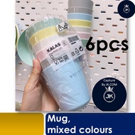 SG Home Mall [6pcs] IKEA kids mug , mixes colour