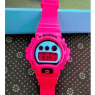 G SHOCK ORIGINAL PINK WATCH DW6900 CRAZY COLOUR JAM MURAH